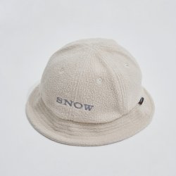 画像2: SAVE SHOCK　SAVE SNOW FLEECE HAT　IVORY