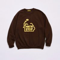 SAVE SHOCK　MOUNTAIN STOP CREW　DARK BROWN