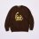 画像1: SAVE SHOCK　MOUNTAIN STOP CREW　DARK BROWN (1)