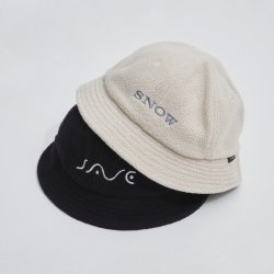 画像3: SAVE SHOCK　SAVE SNOW FLEECE HAT　BLACK