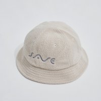 SAVE SHOCK　SAVE SNOW FLEECE HAT　IVORY