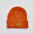 画像1: SAVE SHOCK　MOUNTAIN ENERGY BEANIE　ORANGE (1)