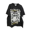 画像1: KIDILL 25SS　KL958 SKINHEAD T-SHIRT HARD WASH ARTWORK BY OHIANA　WASHED BLACK (1)