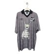 画像1: KIDILL 25SS　KL917 GAME SHIRT UMBRO COLLABORATION　GREY (1)