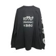 画像3: KIDILL 25SS　KL954 MUTANT FREAK LONG SLEEVE T-SHIRT HARD WASH HO99O9 COLLABORATION　WASHED BLACK (3)