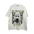 画像1: KIDILL 25SS　KL958 SKINHEAD T-SHIRT HARD WASH ARTWORK BY OHIANA　WASHED WHITE (1)