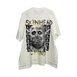 画像2: KIDILL 25SS　KL958 SKINHEAD T-SHIRT HARD WASH ARTWORK BY OHIANA　WASHED WHITE (2)