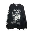 画像1: KIDILL 25SS　KL954 MUTANT FREAK LONG SLEEVE T-SHIRT HARD WASH HO99O9 COLLABORATION　WASHED BLACK (1)