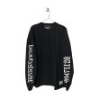 画像1: beauty:beast　20471120 COLLABORATION  L/S TEE_1　BLACK×WHITE (1)