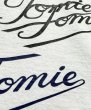 画像4: TOMIE　xtra hard rubber print triple logo Long sleeve T-shirt　white (4)