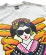 画像2: TOMIE Maiko Graffiti T-shirt white (2)