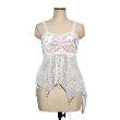 画像1: rurumu: 24SS fairy grunge lace up camisole light pink (1)