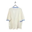 画像4: el conductorH　PD24MC01 OVERSIZED TRIM T-SHIRT 'ROSE　WHT (4)