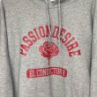 画像2: el conductorH　PD24MC02 SOURVENIR HOODIE 'ROSE　GRAY (2)