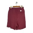 画像4: el conductorH　PD24MP01 COTTON DESTROYED SHORTS　MAROON (4)