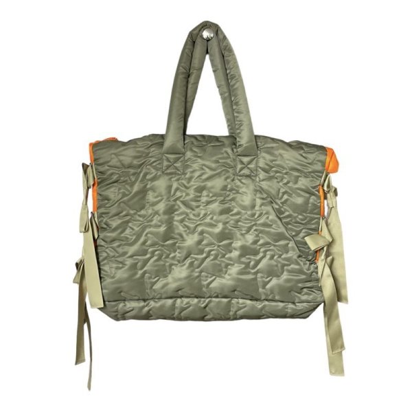 画像1: BASEMARK　24BF33 PADDING BAG　KHAKI (1)