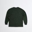 画像2: SAVE SHOCK　ANGRY CAT LS T　DARK GREEN (2)