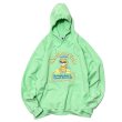 画像1: LABRAT　× foxy illustrations "Telephone Club" Hoodie　mint (1)