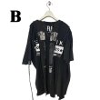 画像6: beauty:beast　bbdc-32100 RE-MAKE S/S TEE TYPE1　BLACK (6)