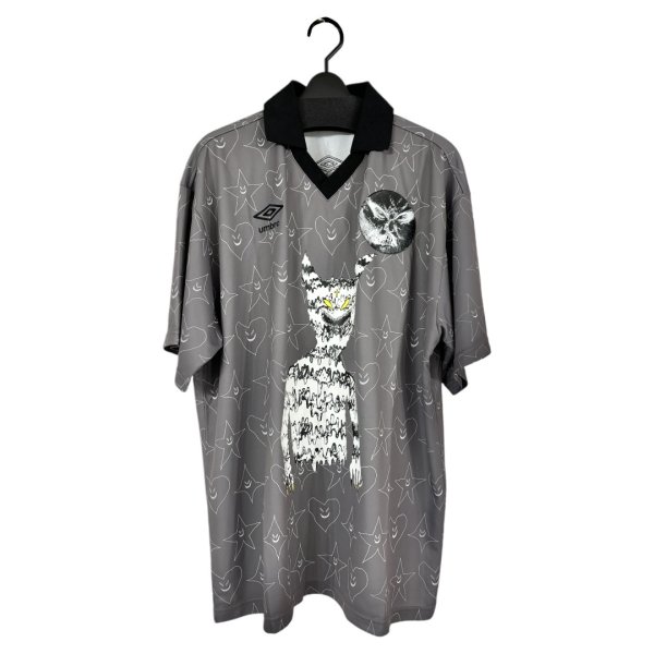 画像1: 【予約発売（2025年2月入荷予定）】KIDILL 25SS　KL917 GAME SHIRT UMBRO COLLABORATION　GREY (1)