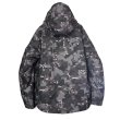 画像2: beauty:beast bb-42005 PIXEL CAMOUFLAGE PUFFER JACKET BLACK (2)