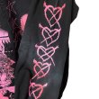 画像3: emary　Damaged Luv bite hoodie　BLACK PINK (3)