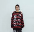 画像4: emary　Damaged Luv bite knit BLACK/RED (4)