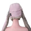 画像4: rurumu: 24AW rrm24AW-GS01 usa-mimi flight cap　pale pink (4)