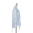 画像2: rurumu: 24AW rrm24AW-SH01 ribbon core detachable shirts　light blue (2)