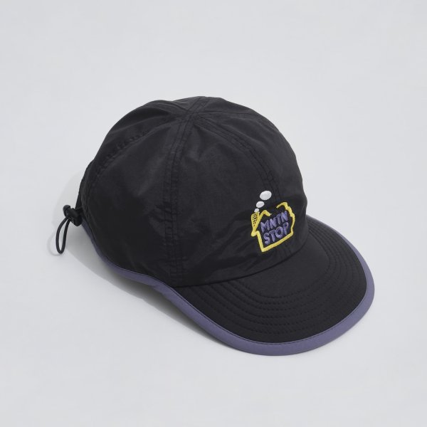 画像1: SAVE SHOCK　MOUNTAIN STOP CAP　BLACK (1)