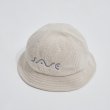 画像1: SAVE SHOCK　SAVE SNOW FLEECE HAT　IVORY (1)