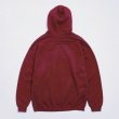 画像2: SAVE SHOCK　SATM HOODIE　OXBLOOD (2)